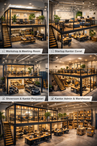 Mezzanine Ruang Kantor