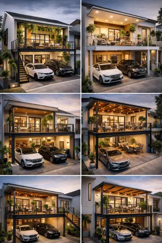 Mezannine Teras Rumah Keren di Cibarusah